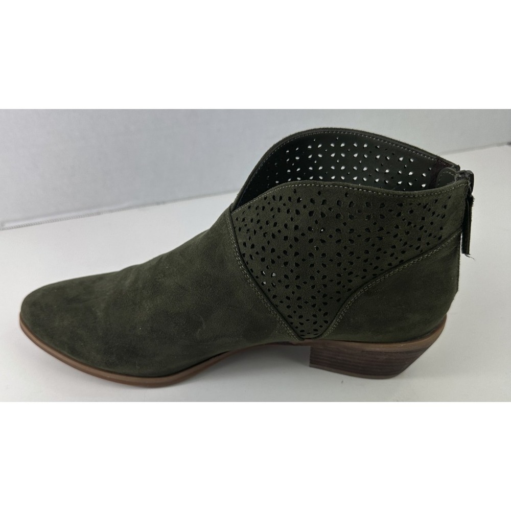 Violet & Red Kacey Suede Ankle Boots Women's 9.5 M Booties *New Balance Insoles - Picture 3 of 10
